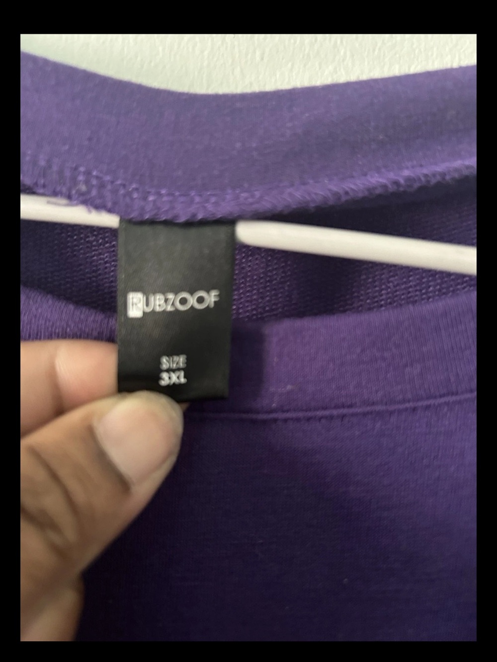 Women's Purple Crewneck Top - 3XL